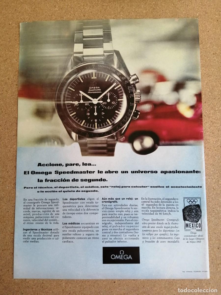 Otros art&iacute;culos de coleccionismo en papel: ANUNCIO. RELOJ OMEGA