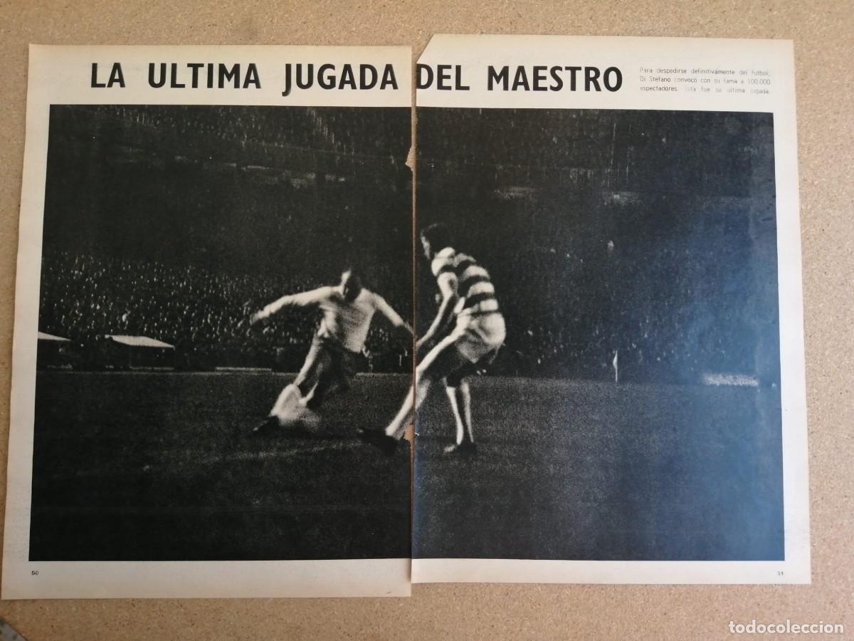 Otros art&iacute;culos de coleccionismo en papel: REPORTAJE. DI STEFANO, LA ULTIMA JUGADA DEL MAESTRO