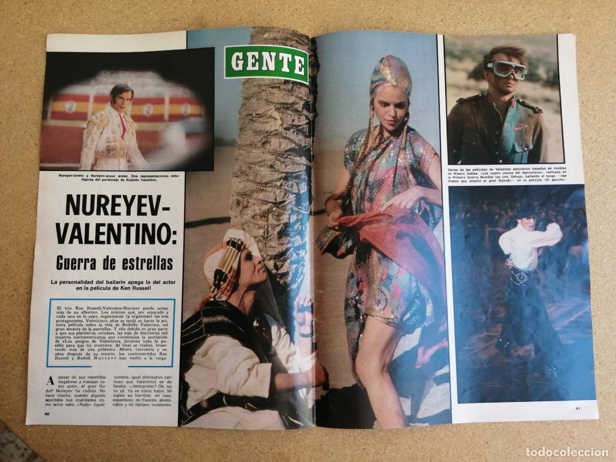 Otros art&iacute;culos de coleccionismo en papel: REPORTAJE. RUDOLF NUREYEV ES VALENTINO