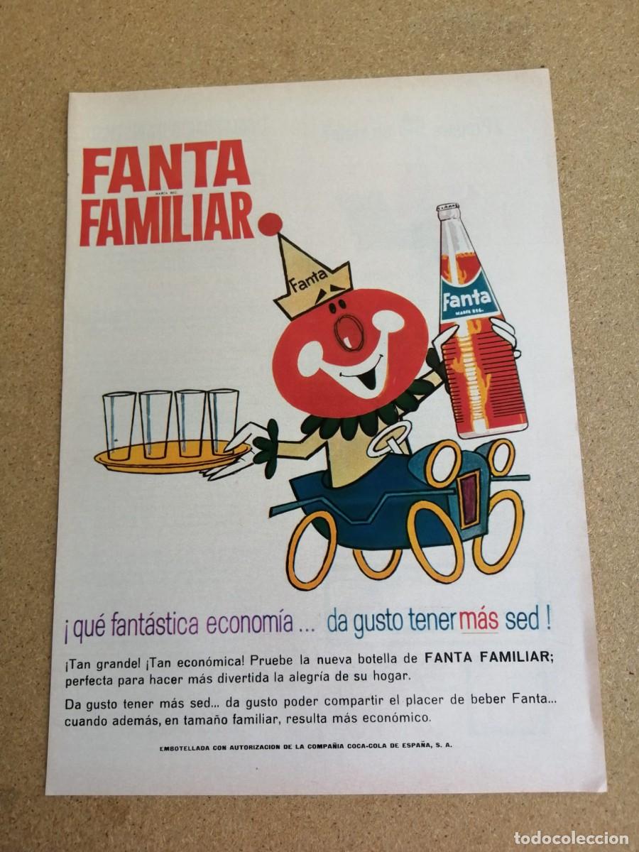 Otros art&iacute;culos de coleccionismo en papel: ANUNCIO. FANTA FAMILIAR