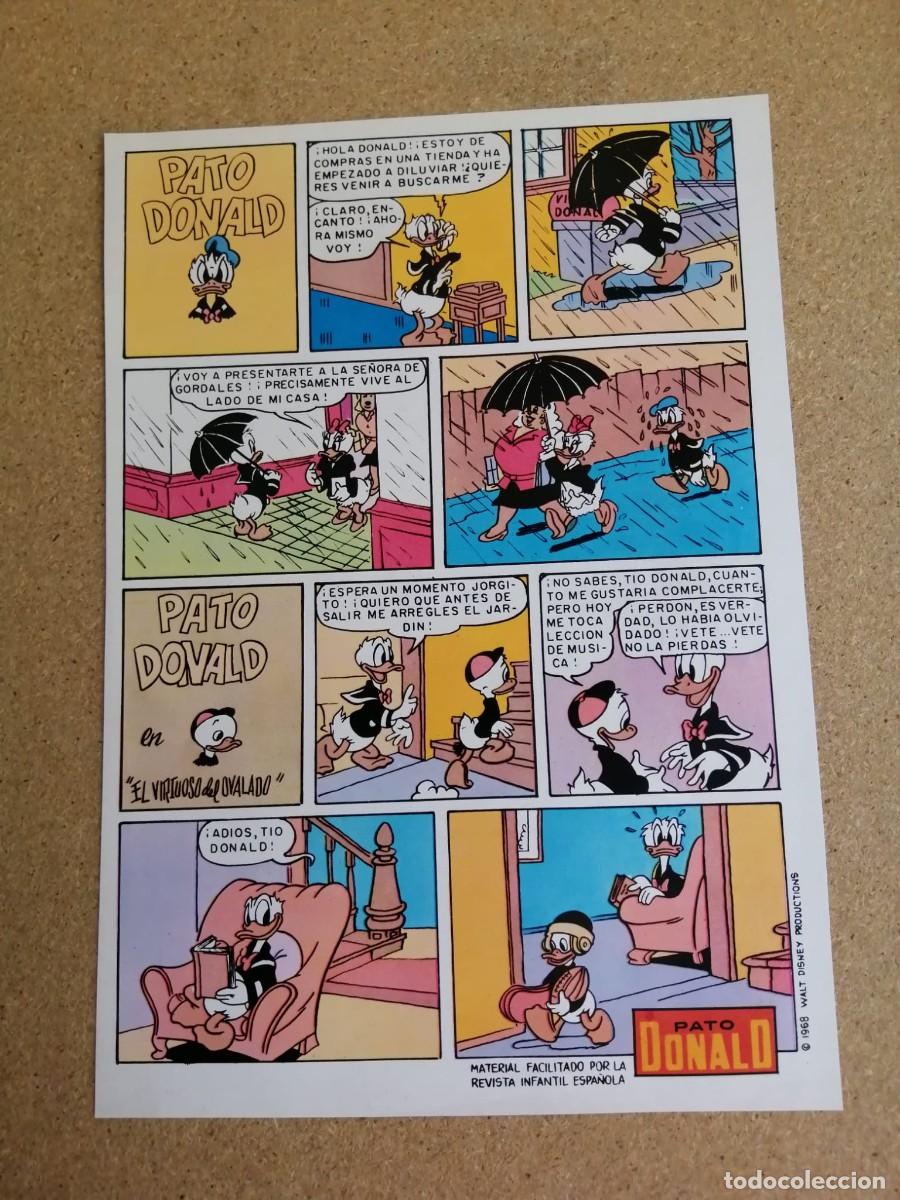 Otros art&iacute;culos de coleccionismo en papel: HOJA COMIC. PATO DONALD