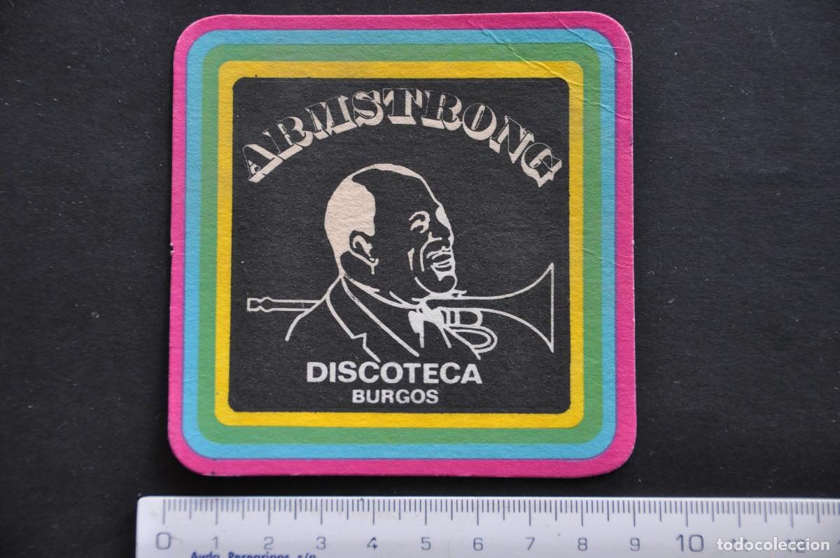 Otros art&iacute;culos de coleccionismo en papel: POSAVASOS DISCOTECA ARMSTRONG (BURGOS)