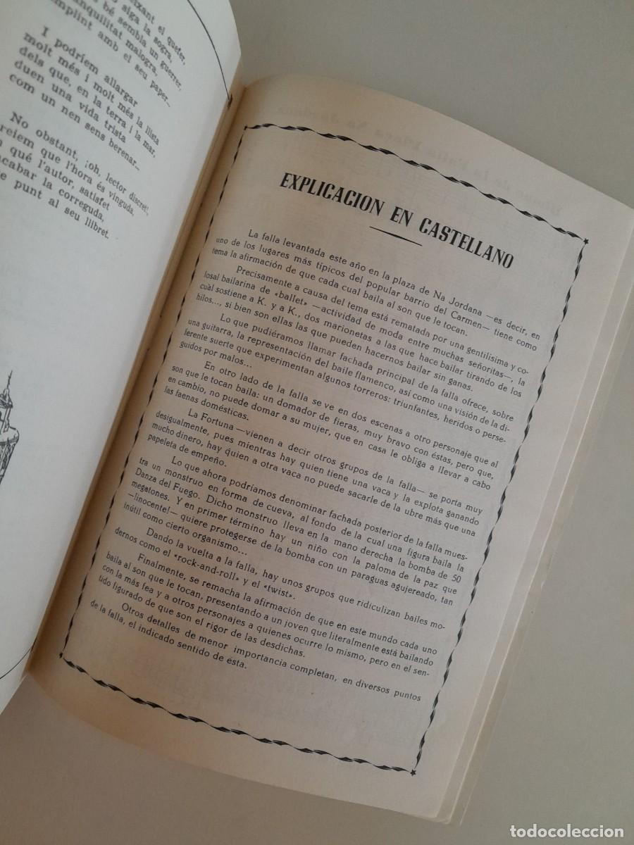 Otros art&iacute;culos de coleccionismo en papel: LLIBRET DE FALLA 1962 (VALENCIA, 1962) - Foto 5