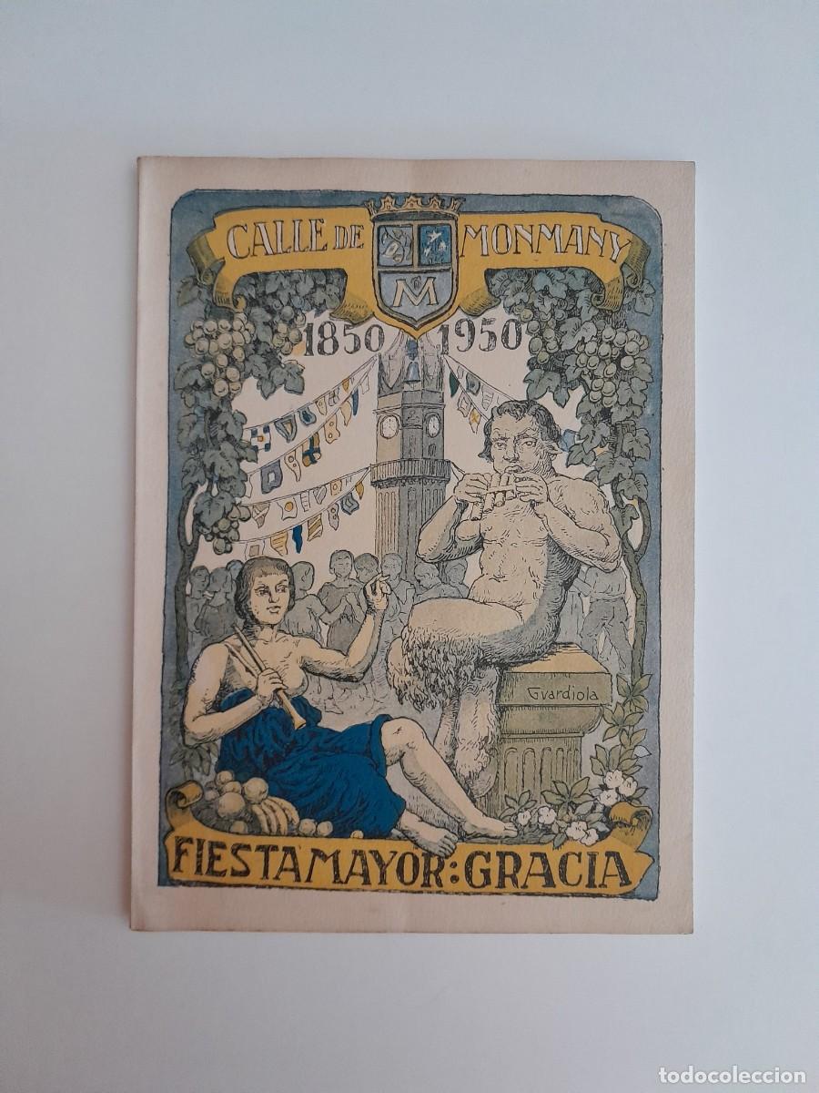 Otros art&iacute;culos de coleccionismo en papel: LLIBRET FESTA MAJOR DE GR&Agrave;CIA 1950 (BARCELONA, 1950)