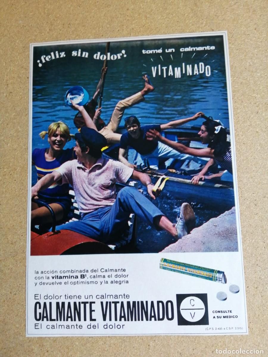 Otros art&iacute;culos de coleccionismo en papel: ANUNCIO. CALMANTE VITAMINADO