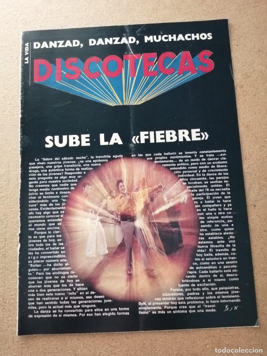 Otros art&iacute;culos de coleccionismo en papel: REPORTAJE. DISCOTECAS, SUBE LA FIEBRE