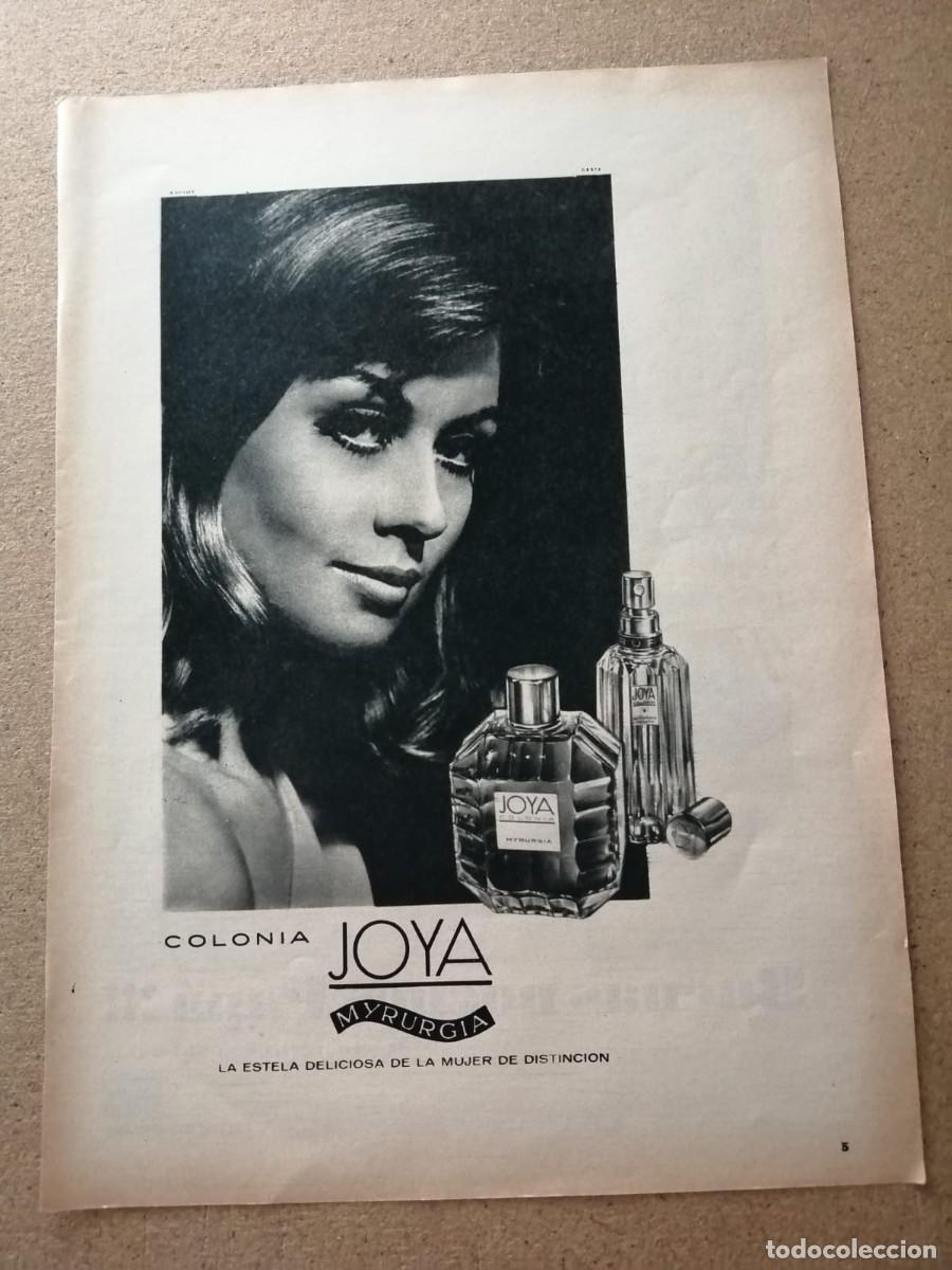 Otros art&iacute;culos de coleccionismo en papel: ANUNCIO. COLONIA JOYA, DE MYRURGIA