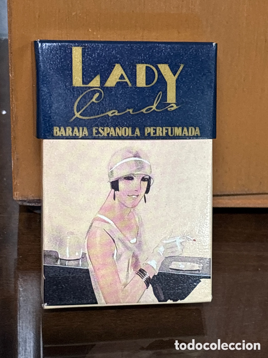 Otros art&iacute;culos de coleccionismo en papel: Baraja espa&ntilde;ola perfumada Lady de Fournier