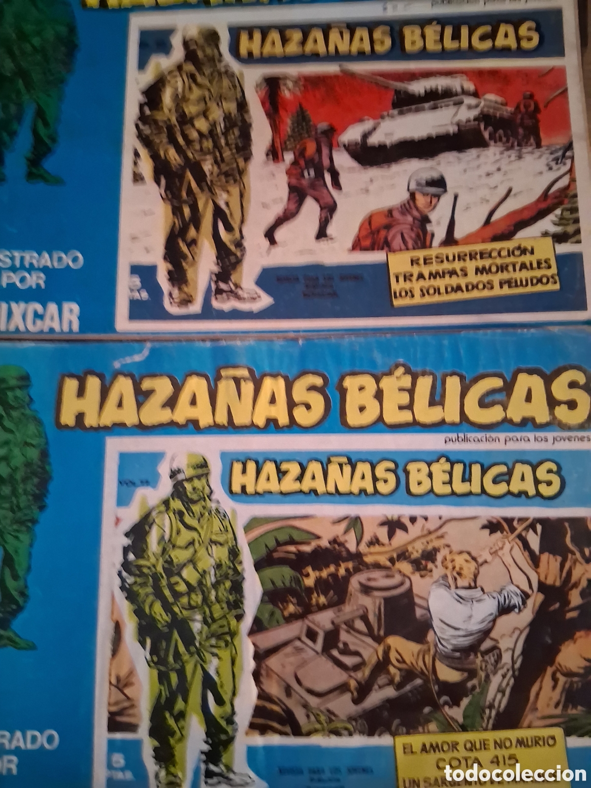 Otros art&iacute;culos de coleccionismo en papel: COMICS HAZA&Ntilde;AS BELICAS - Foto 1