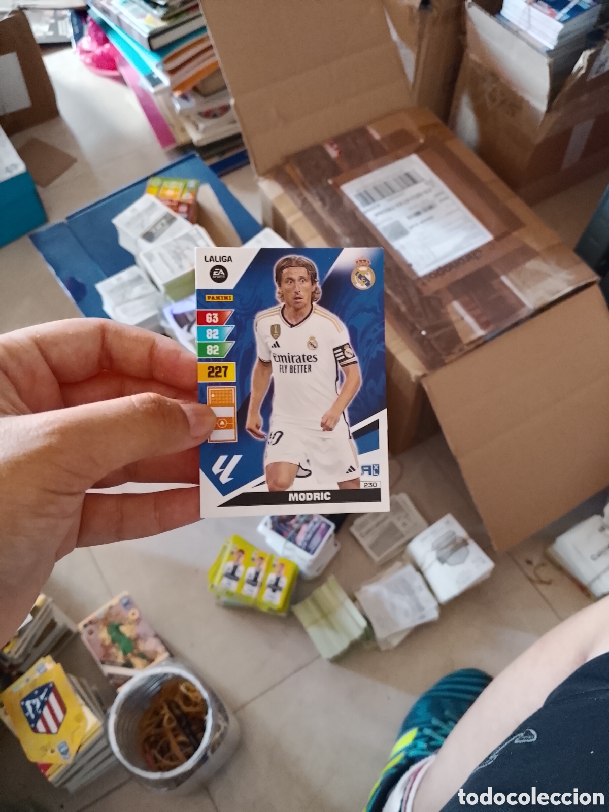 Otros art&iacute;culos de coleccionismo en papel: 230 MODRIC REAL MADRID CROMO TARJETA PANINI ADRENALYN 2023-2024 LIGA 23-24