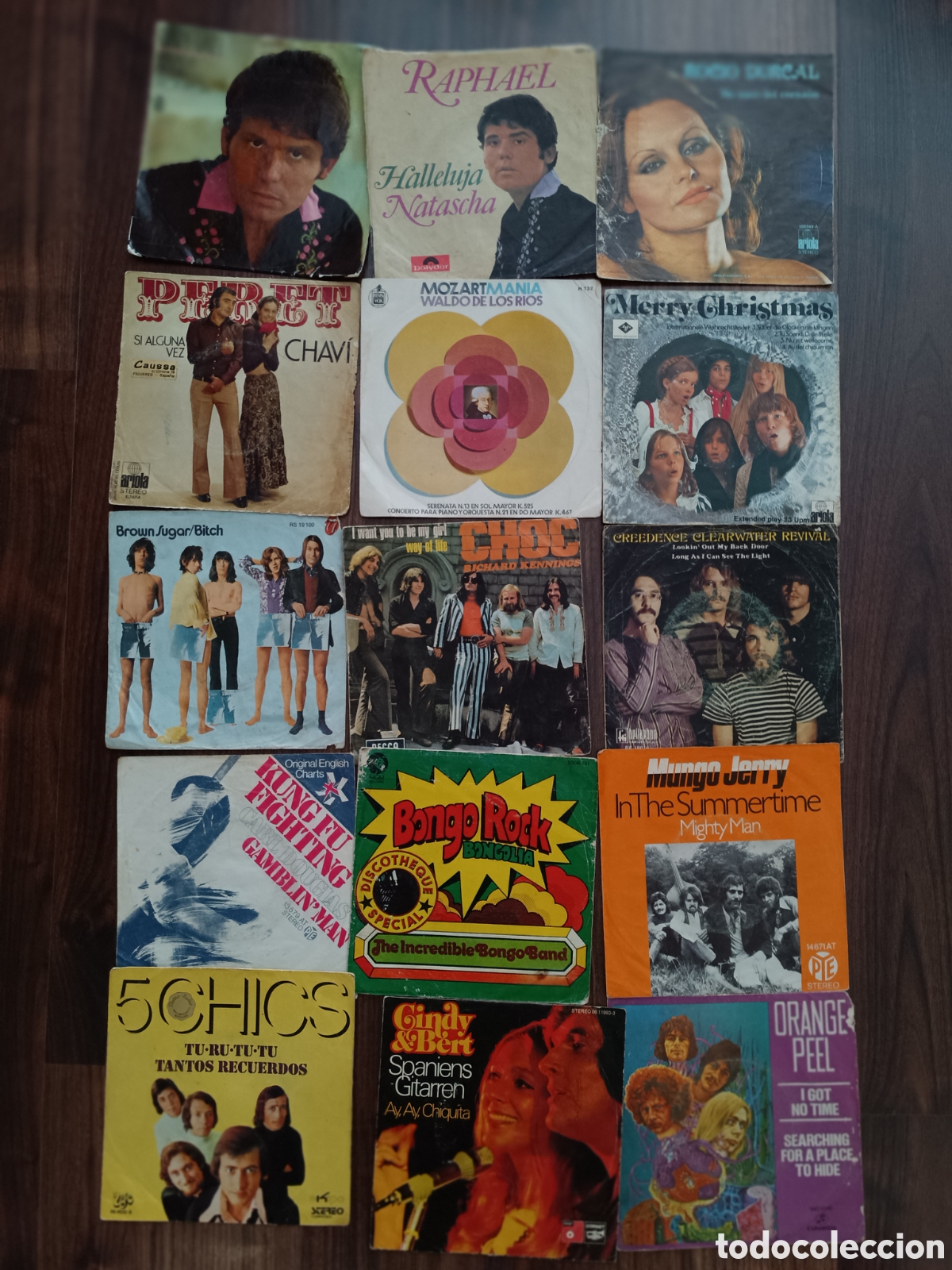 Otros art&iacute;culos de coleccionismo en papel: Portadas de discos singles