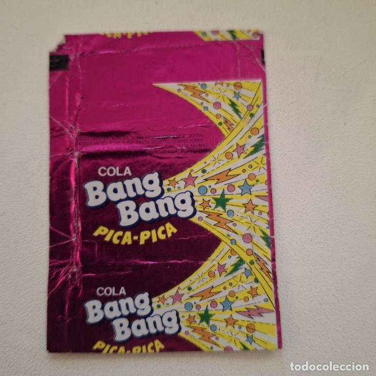 Otros art&iacute;culos de coleccionismo en papel: Envoltura de chicle Bang Bang Cola 1990s General de Confiteria