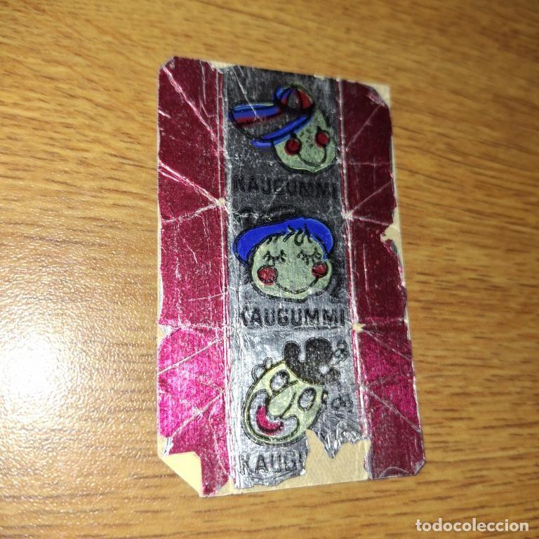 Otros art&iacute;culos de coleccionismo en papel: Envoltura de chicle Kaugummi 1970 Alemania del Еste