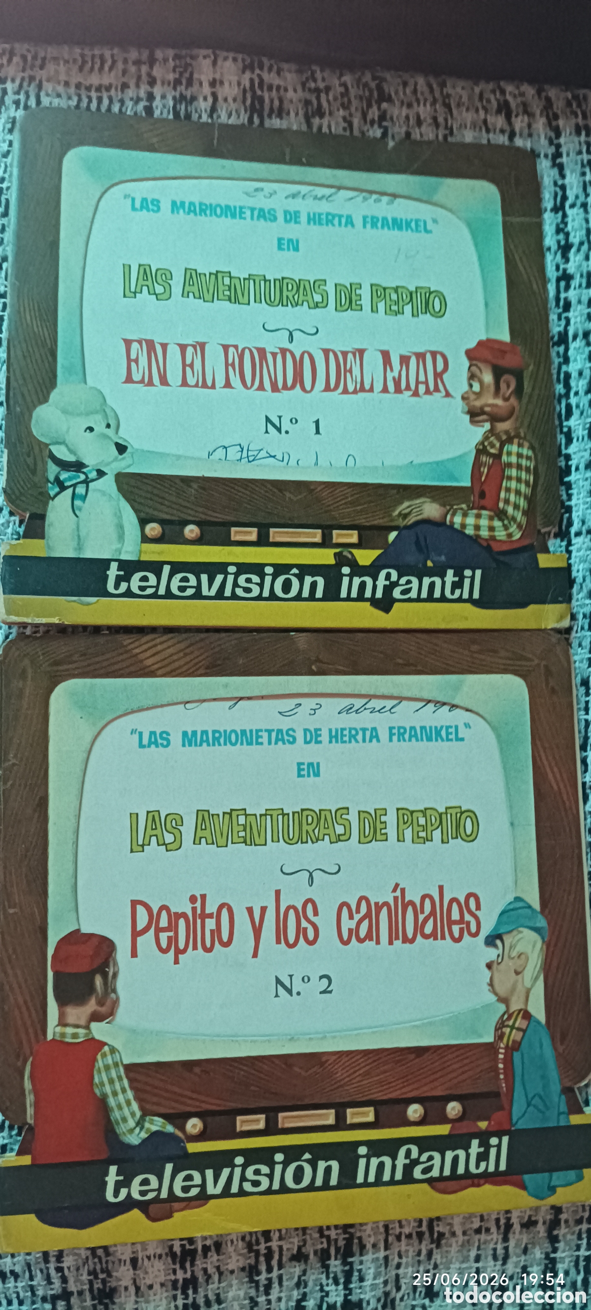 Otros art&iacute;culos de coleccionismo en papel: Las aventuras de Pepito num 1 y 2