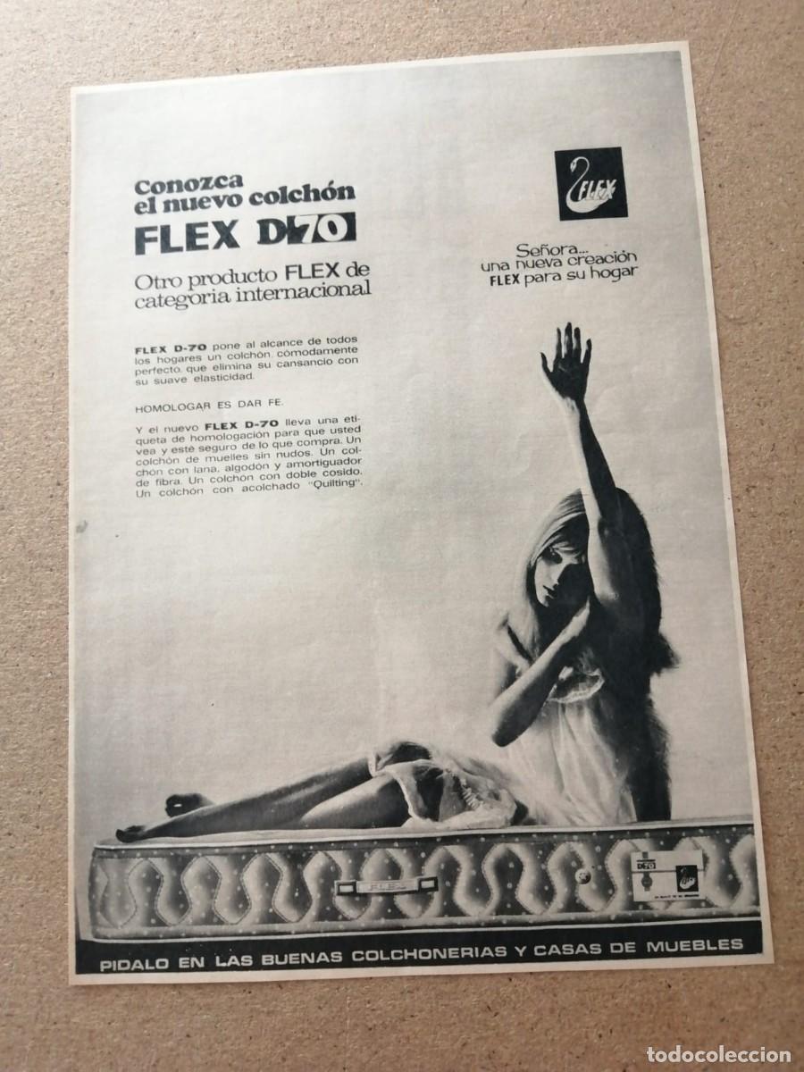 Otros art&iacute;culos de coleccionismo en papel: ANUNCIO. COLCHONES FLEX