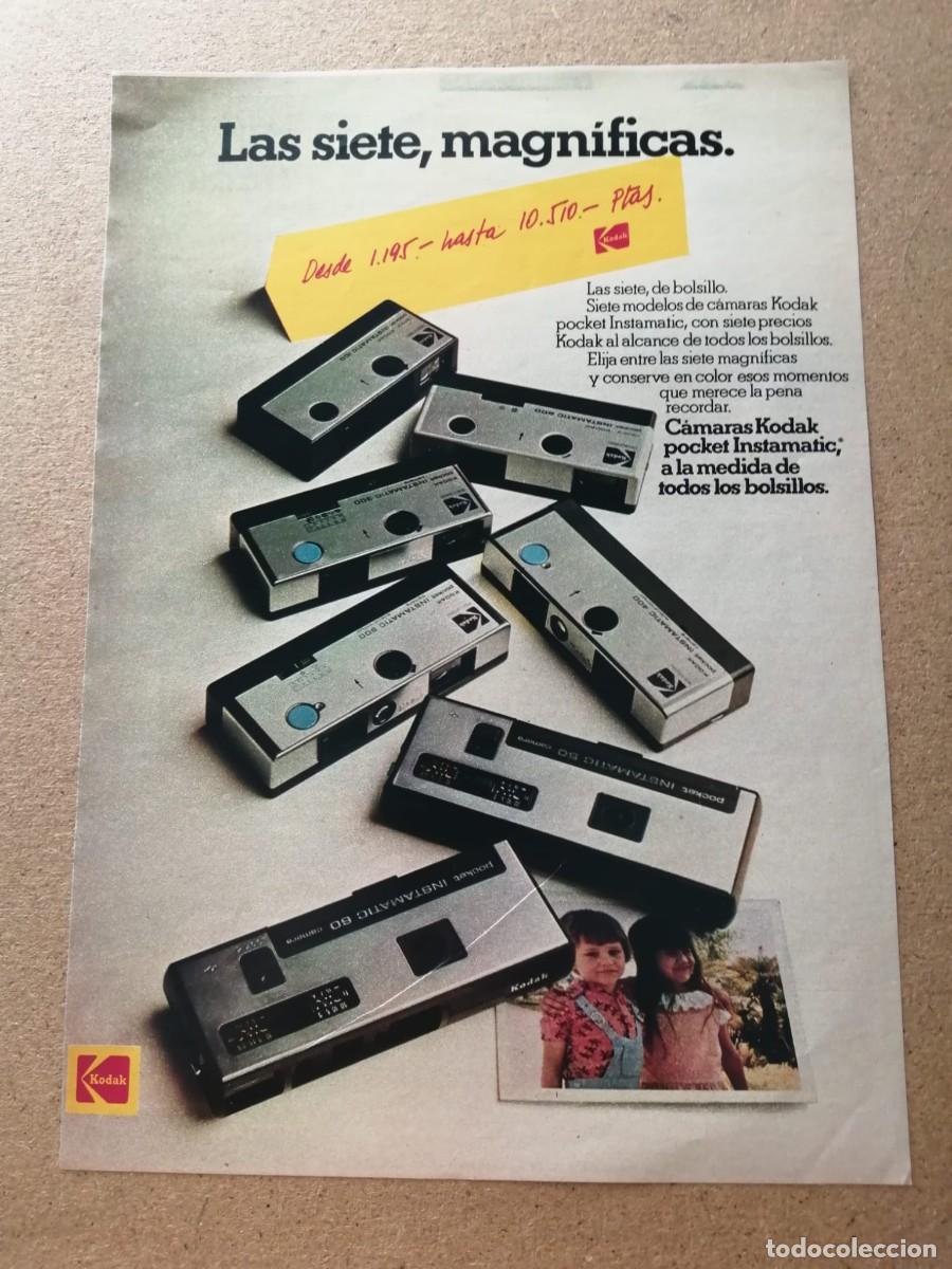 Otros art&iacute;culos de coleccionismo en papel: ANUNCIO. KODAK, LAS SIETE MAGNIFICAS