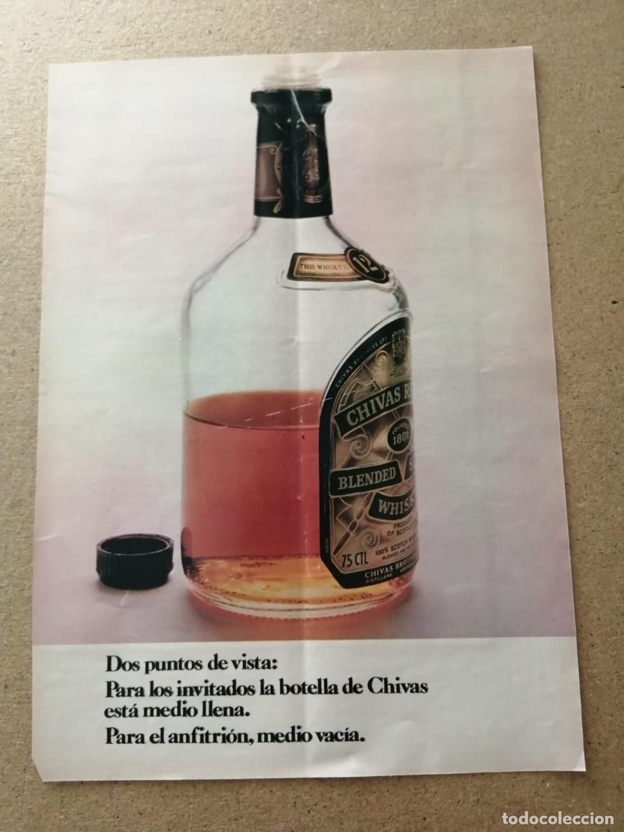 Otros art&iacute;culos de coleccionismo en papel: ANUNCIO. CHIVAS REGAL