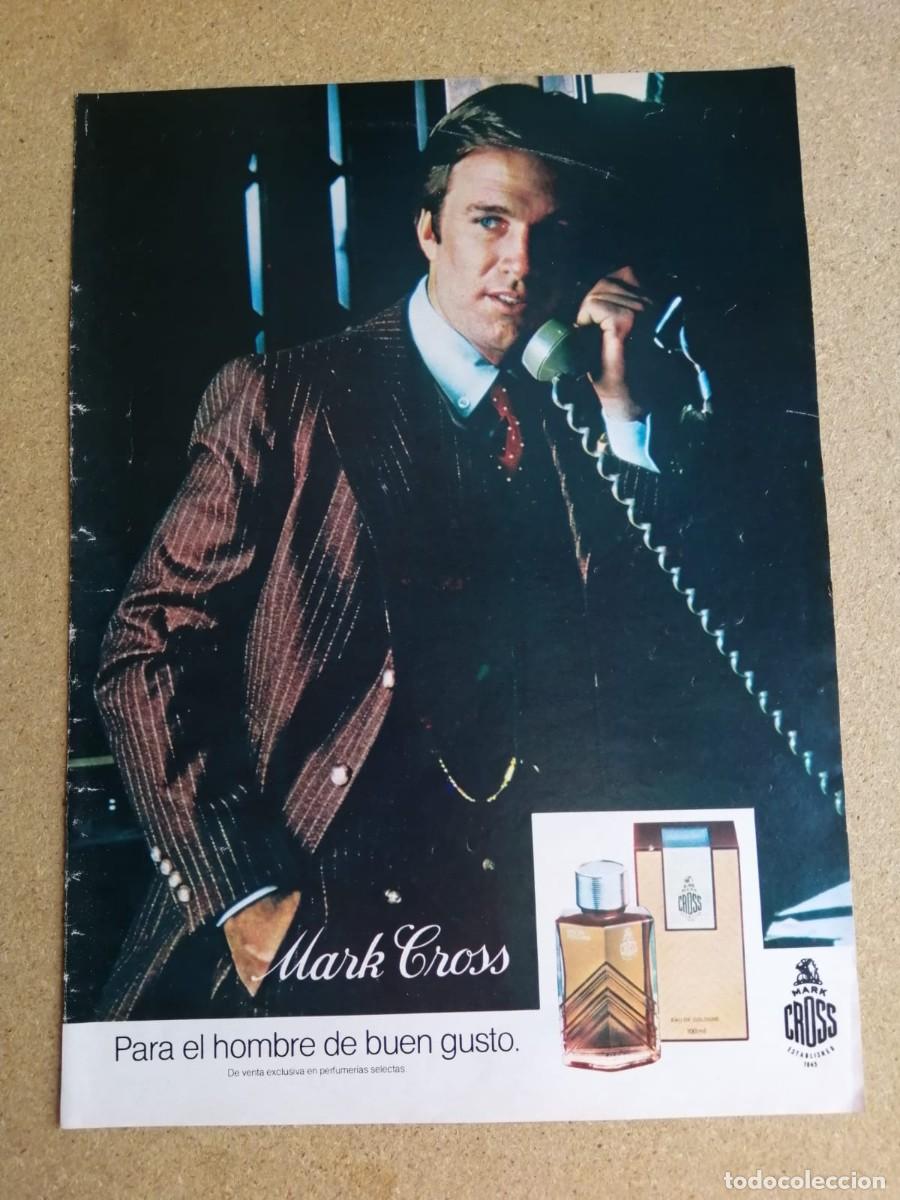 Otros art&iacute;culos de coleccionismo en papel: ANUNCIO. EAU DE COLOGNE MARK CROSS
