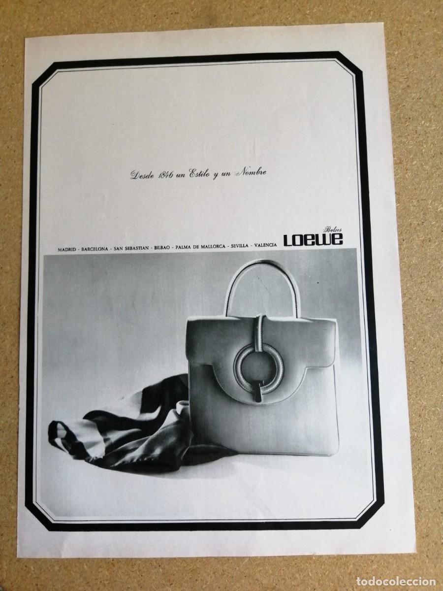 Otros art&iacute;culos de coleccionismo en papel: ANUNCIO. BOLSOS LOEWE