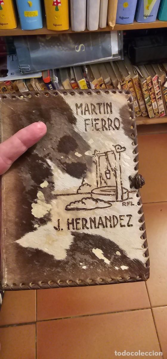 Otros art&iacute;culos de coleccionismo en papel: Libro Mart&iacute;n Fierro edici&oacute;n a&ntilde;os 60 r&uacute;stica y piel becerra