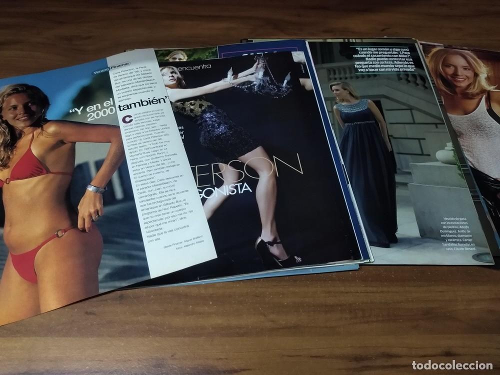 Otros art&iacute;culos de coleccionismo en papel: Carla Peterson * Lote 100 Paginas Revistas Clippings # 2
