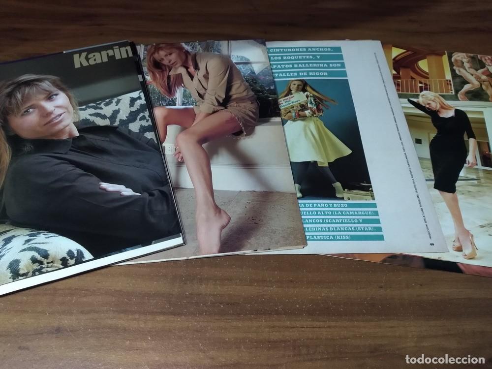 Otros art&iacute;culos de coleccionismo en papel: Karina Rabolini * Lote 100 Paginas Revistas Clippings # 2