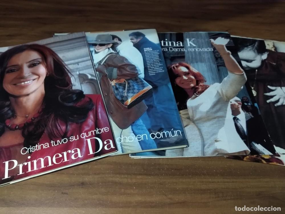 Otros art&iacute;culos de coleccionismo en papel: Cristina Fernandez De Kirchner * Lote 100 Paginas Revistas Clippings # 2