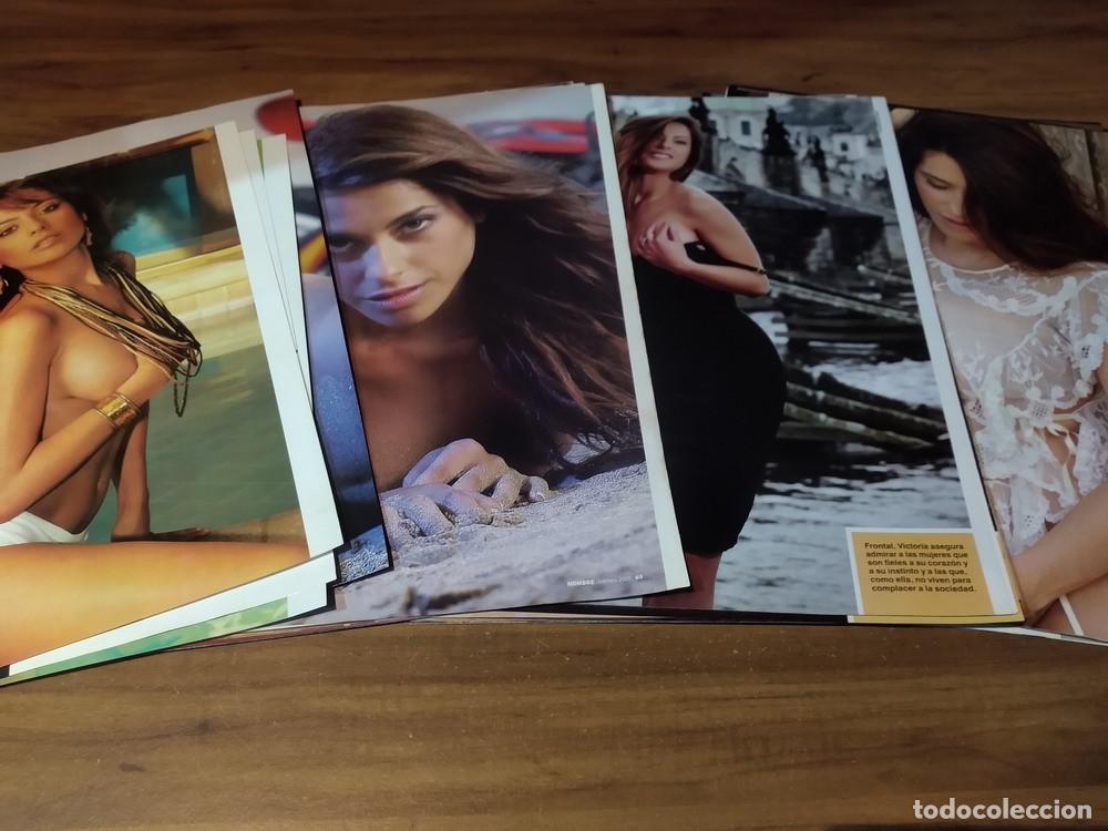Otros art&iacute;culos de coleccionismo en papel: Victoria Vannucci * Lote 100 Paginas Revistas Clippings