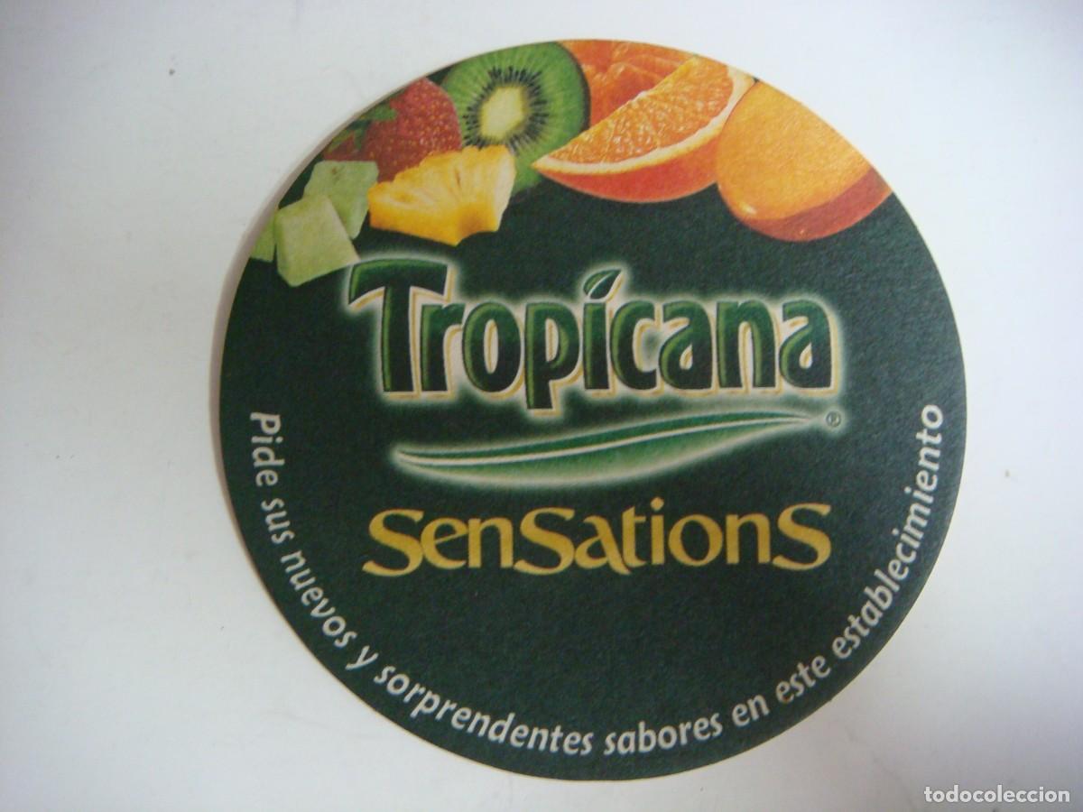 Otros art&iacute;culos de coleccionismo en papel: POSAVASOS EN CARTON DE TROPICANA SENSATIONS-CAJ-N&ordm;-82