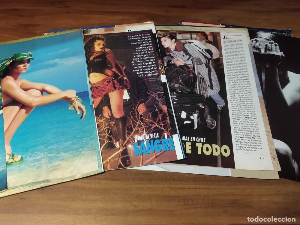 Otros art&iacute;culos de coleccionismo en papel: Juana Viale * Lote 100 Paginas Revistas Clippings