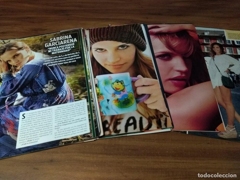 Outros artigos de papel: Sabrina Garciarena * Lote 100 Paginas Revistas Clippings