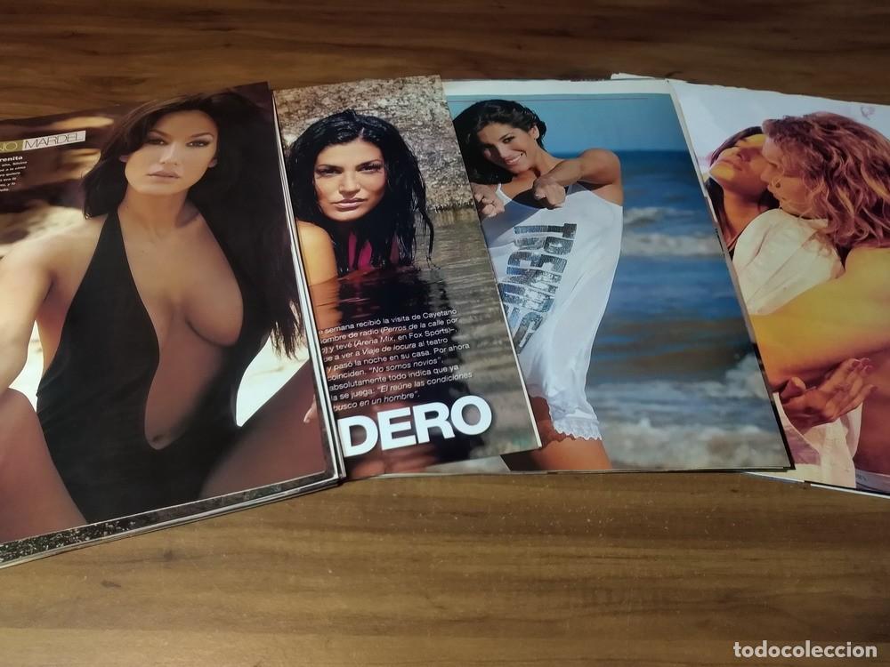 Outros artigos de papel: Silvina Escudero * Lote 100 Paginas Revistas Clippings