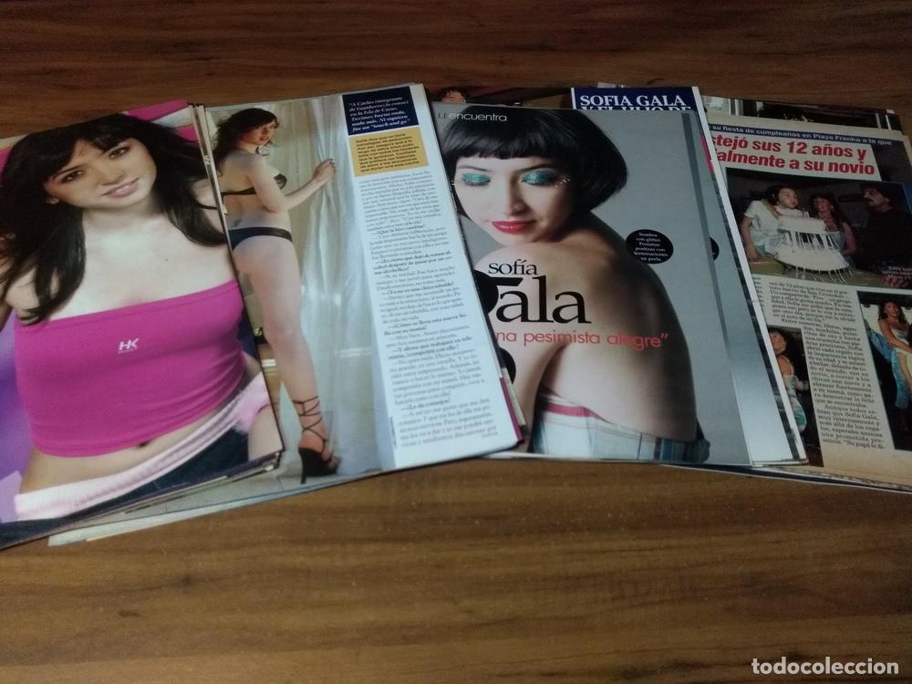Sammelleidenschaft Andere Papierartikel: Sofia Gala * Lote 100 Paginas Revistas Clippings