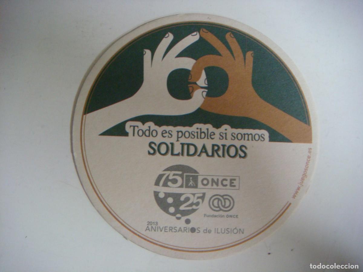 Otros art&iacute;culos de coleccionismo en papel: POSAVASOS EN CARTON 2013 LA ONCE-CAJ-N&ordm;-82