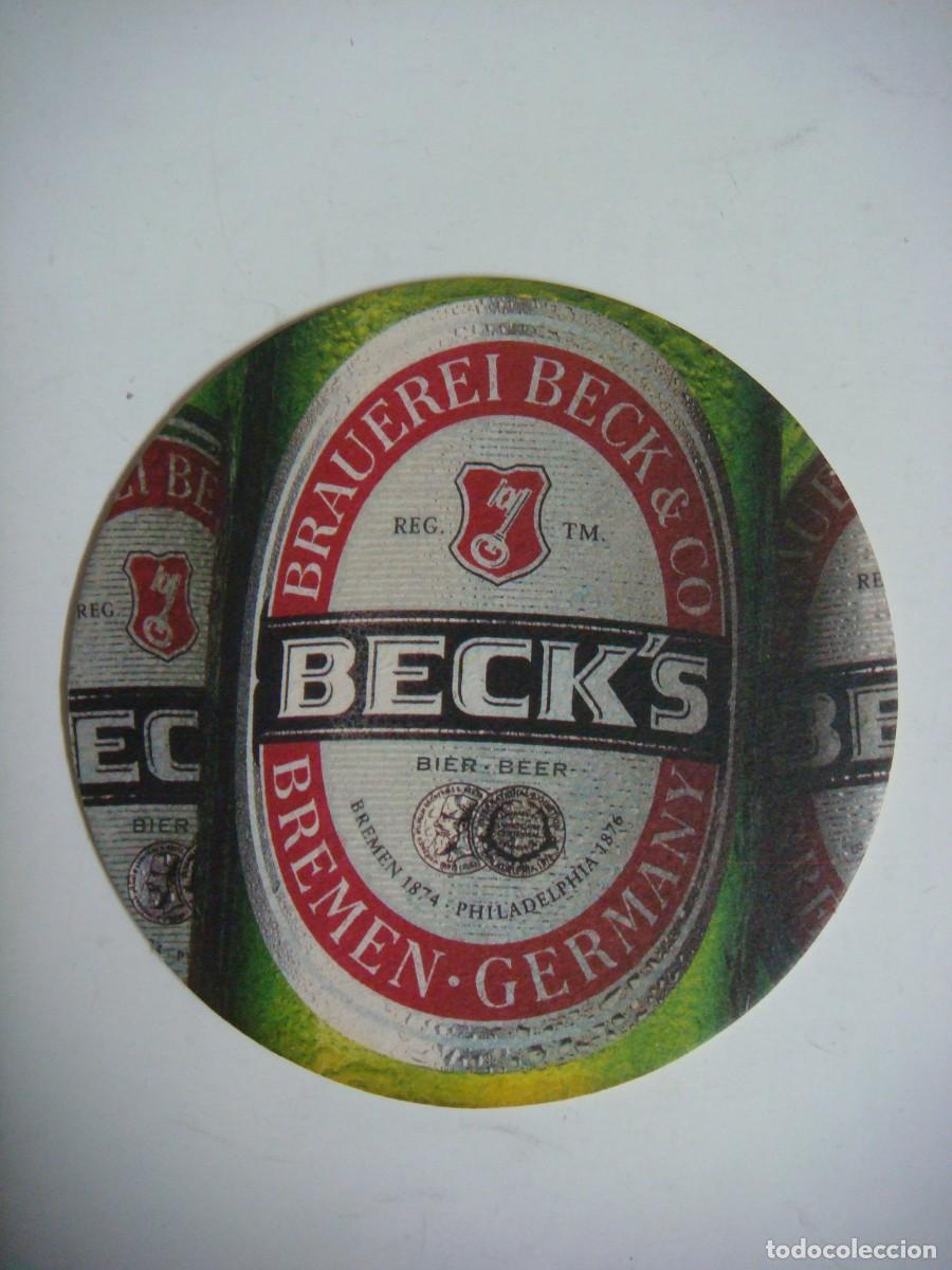 Otros art&iacute;culos de coleccionismo en papel: POSAVASOS EN CARTON BECK'S-CAJ-N&ordm;-82