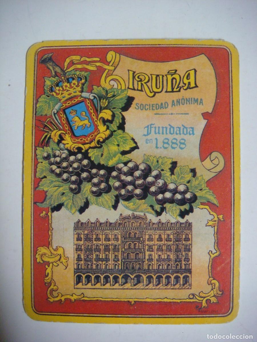 Otros art&iacute;culos de coleccionismo en papel: POSAVASOS EN CARTON IRU&Ntilde;A FUNDADA EN 1888-CAJ-N&ordm;-82