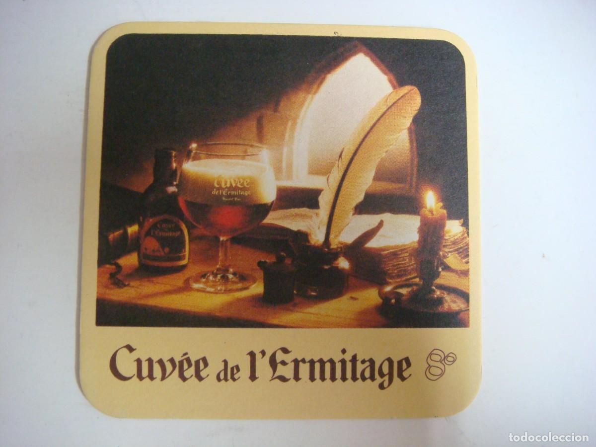 Otros art&iacute;culos de coleccionismo en papel: POSAVASOS EN CARTON CUVEE DE L'ERMITAGE-CAJ-N&ordm;-82