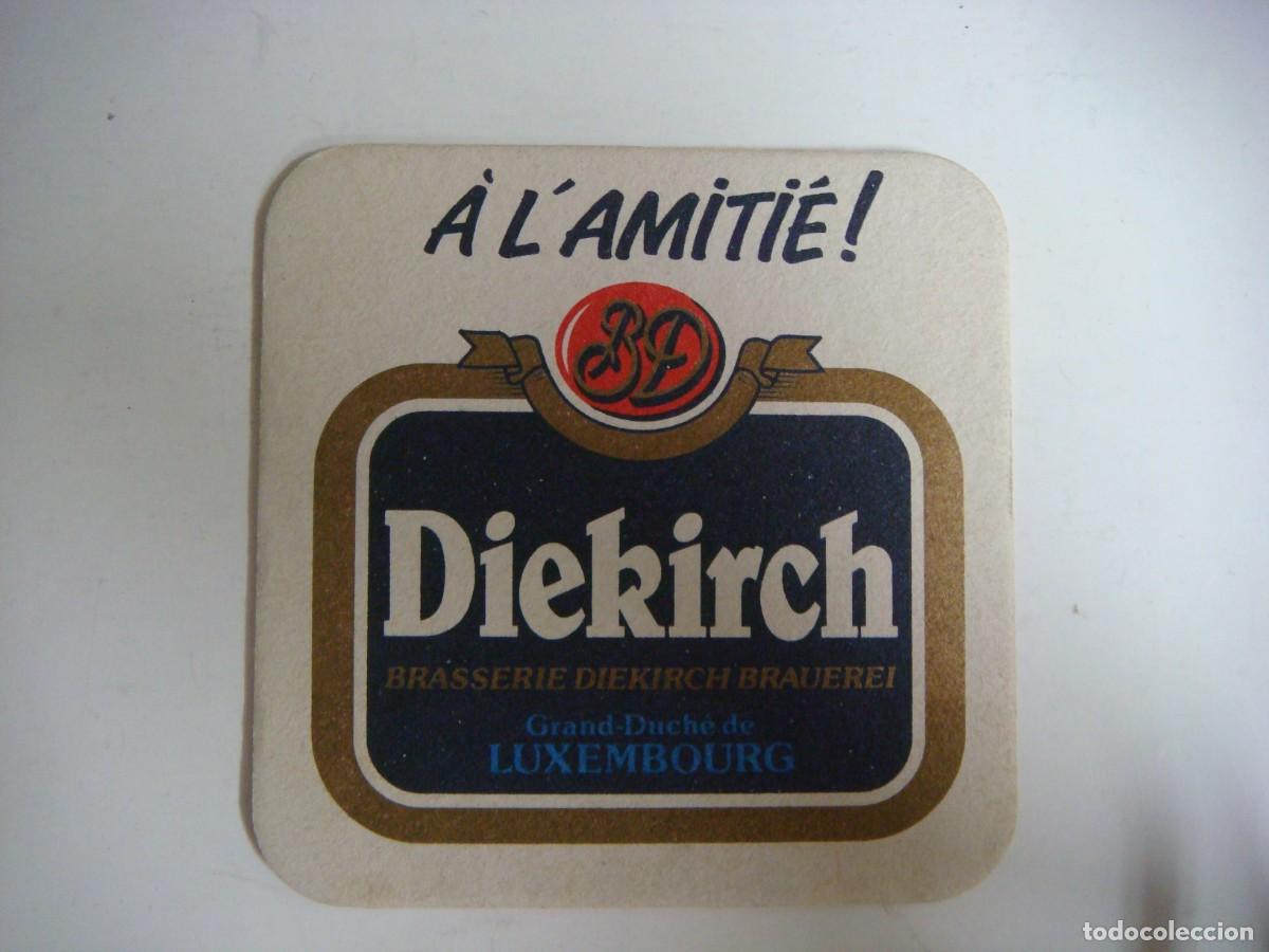 Otros art&iacute;culos de coleccionismo en papel: POSAVASOS DE CARTON DE DIEKIRCH-CAJ-N&ordm;-82