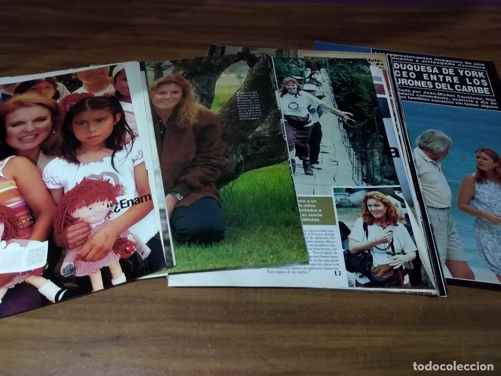Otros art&iacute;culos de coleccionismo en papel: Sarah Ferguson * Lote 100 Paginas Revistas Clippings # 2