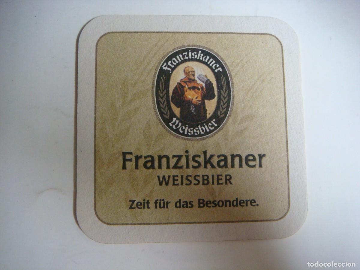 Otros art&iacute;culos de coleccionismo en papel: POSAVASOS DE CARTON FRANZISKANER WEISSBIER-CAJ-N&ordm;-82