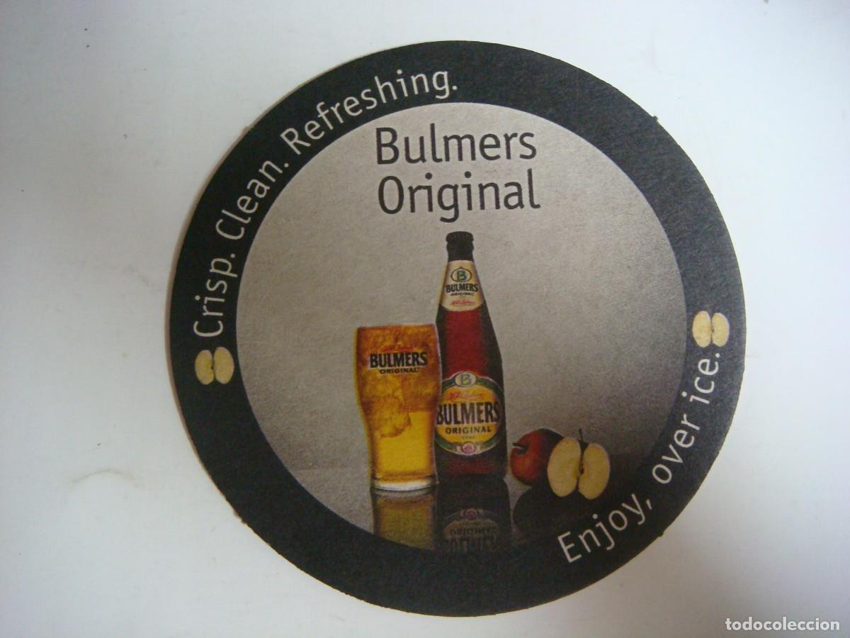 Otros art&iacute;culos de coleccionismo en papel: POSAVASOS DE CARTON BULMERS ORIGINAL-CAJ-N&ordm;-82