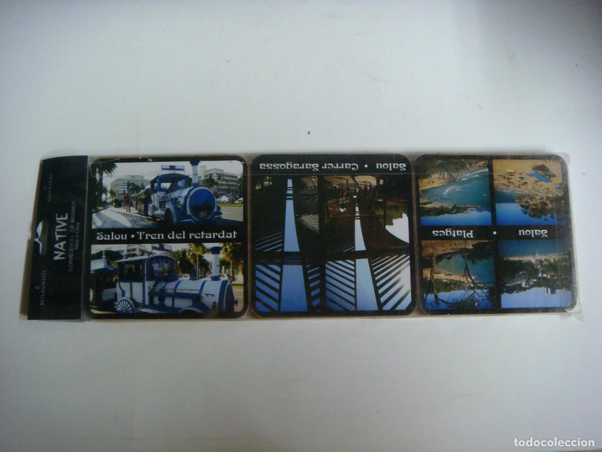 Otros art&iacute;culos de coleccionismo en papel: POSAVASOS JUEGO DE 6 POSAVASOS DE SALOU-CAJ-G-N&ordm;-26