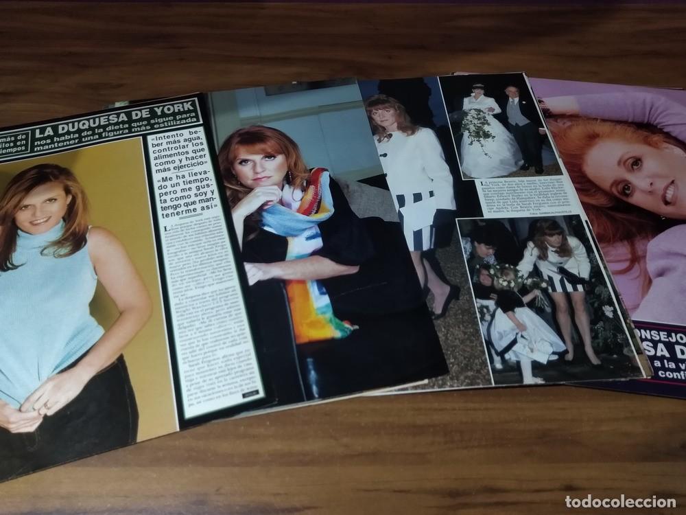 Otros art&iacute;culos de coleccionismo en papel: Sarah Ferguson * Lote 100 Paginas Revistas Clippings