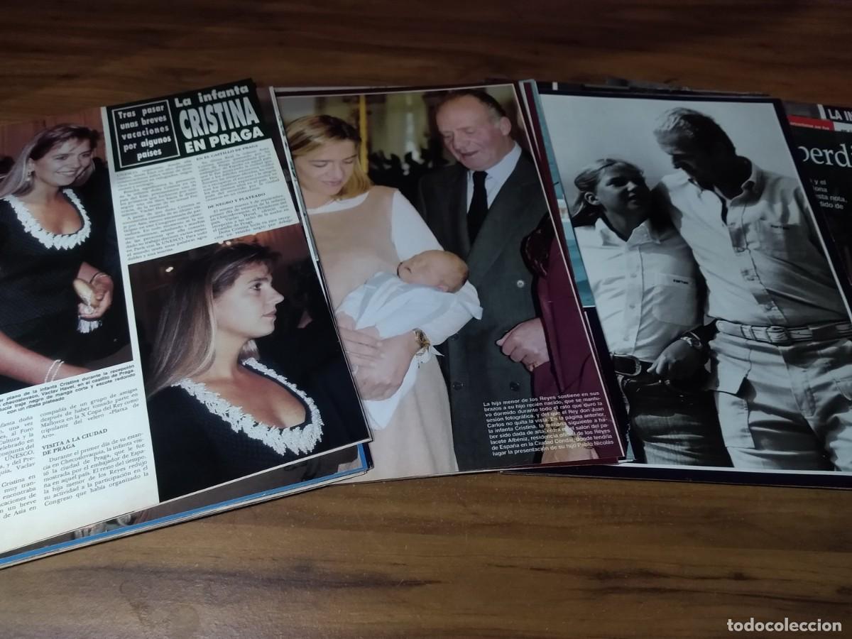 Otros art&iacute;culos de coleccionismo en papel: Infanta Cristina * Lote 100 Paginas Revistas Clippings