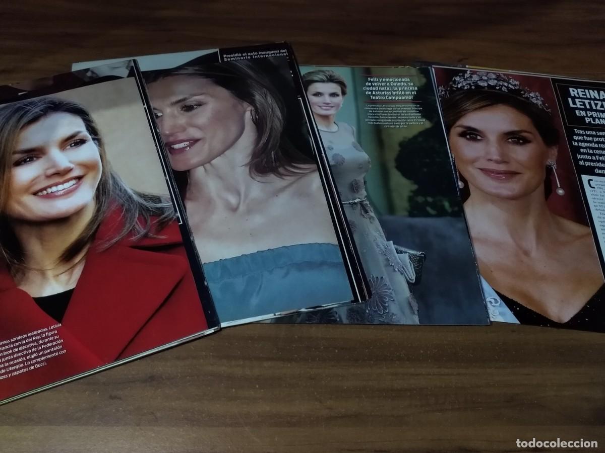 Otros art&iacute;culos de coleccionismo en papel: Reina Letizia * Lote 100 Paginas Revistas Clippings