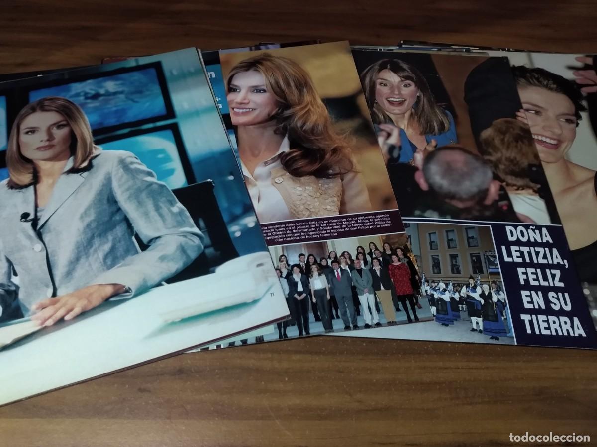 Otros art&iacute;culos de coleccionismo en papel: Reina Letizia * Lote 100 Paginas Revistas Clippings # 2