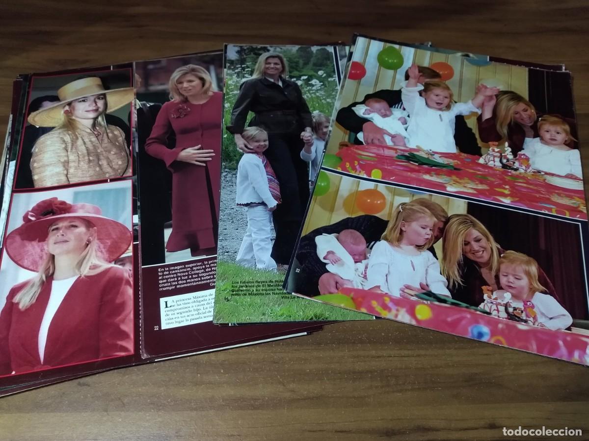 Otros art&iacute;culos de coleccionismo en papel: Reina Maxima * Lote 100 Paginas Revistas Clippings # 7