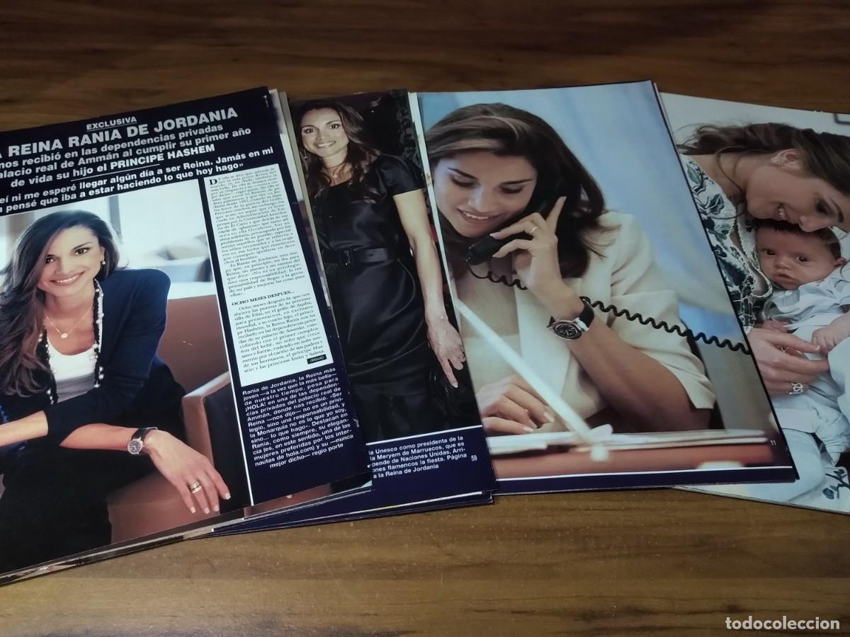 Altri oggetti di carta: Reina Rania * Jordania * Lote 100 Paginas Revistas Clippings # 3