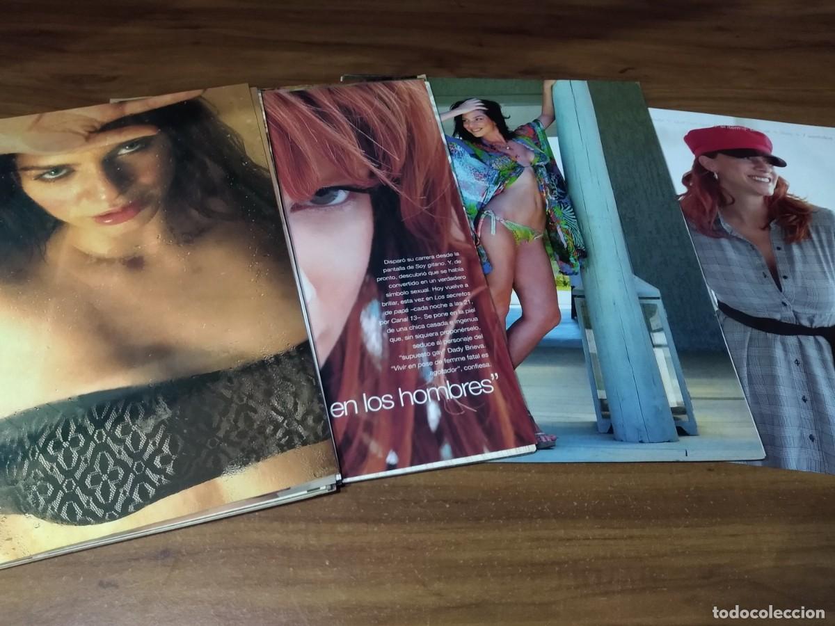Otros art&iacute;culos de coleccionismo en papel: Romina Gaetani * Lote 100 Paginas Revistas Clippings # 2