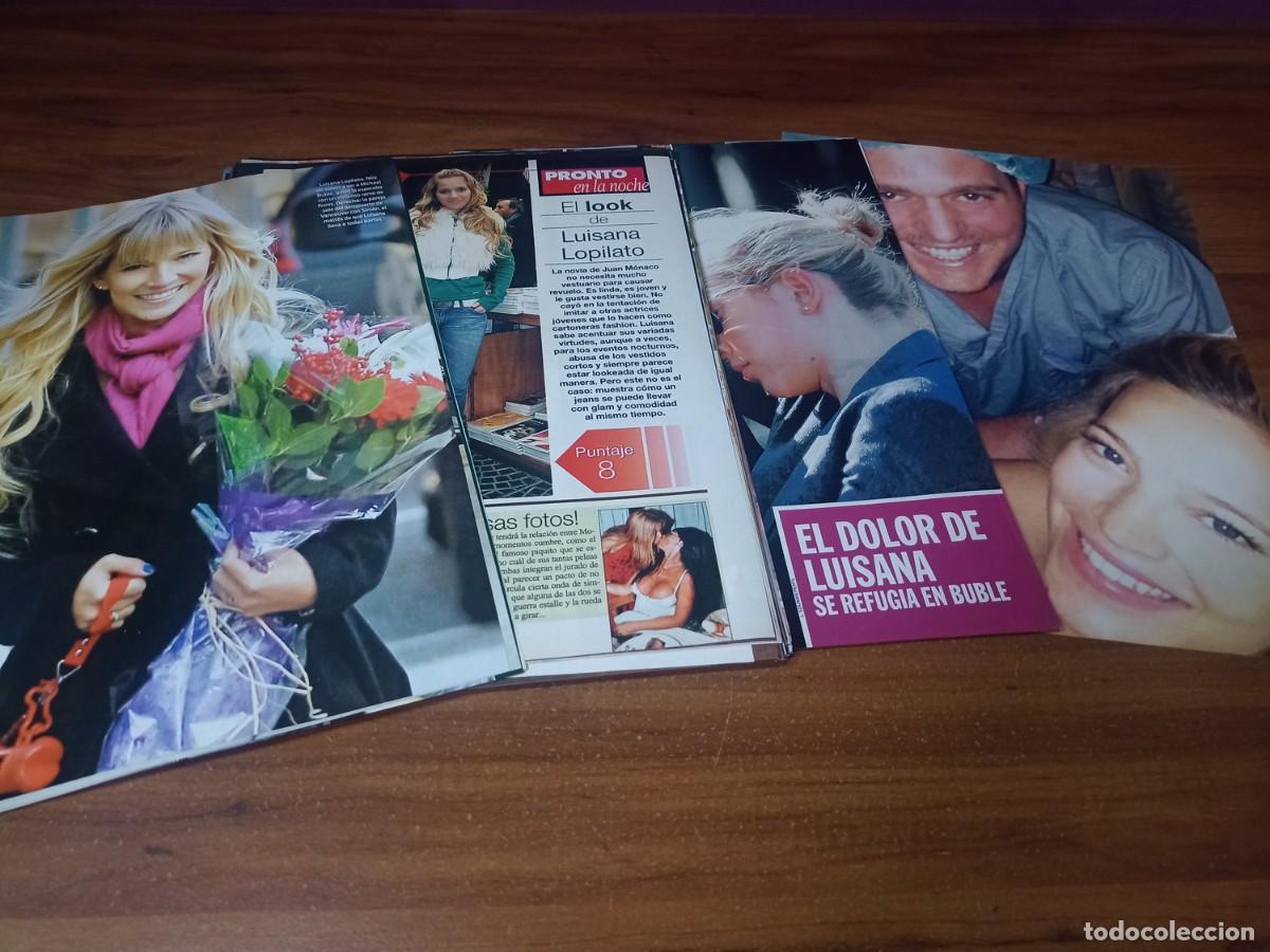 Otros art&iacute;culos de coleccionismo en papel: Luisana Lopilato * Lote 100 Paginas Revistas Clippings # 3